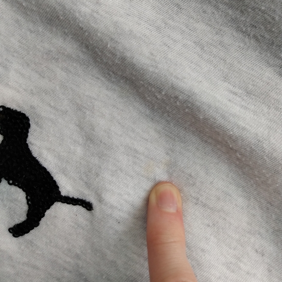 🌿XS Victoria's Secret PINK Long Sleeve Tee - Picture 3 of 5